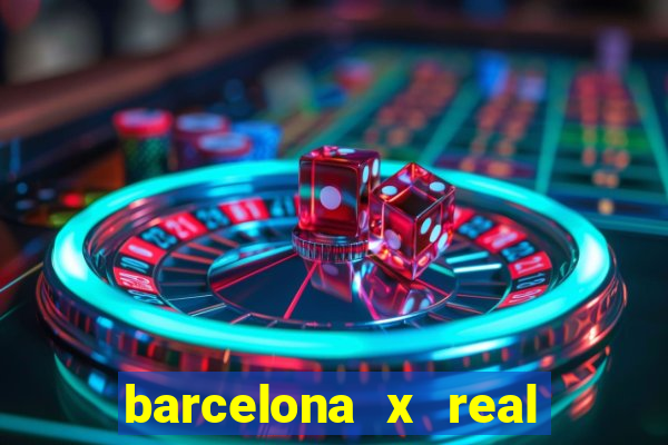 barcelona x real madrid multicanais